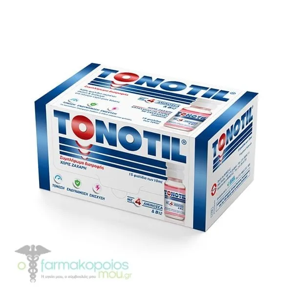 Tonotil 4 Amino-Acids & B12, 15 x 10ml