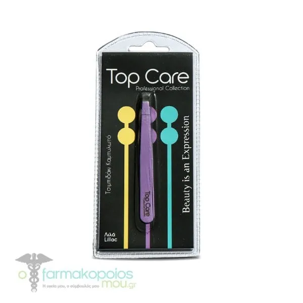Top Care Curved Eyebrow Tweezers, 1 pc - Λίλα