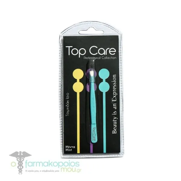 Top Care Eyebrow Tweezers, 1 pc - Μέντα