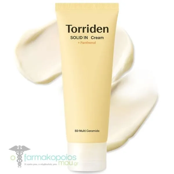Torriden Solid In Cream 5D Multi Ceramide &amp; Panthenol Πλούσια Ενυδατική Κρέμα Προσώπου, 70ml
