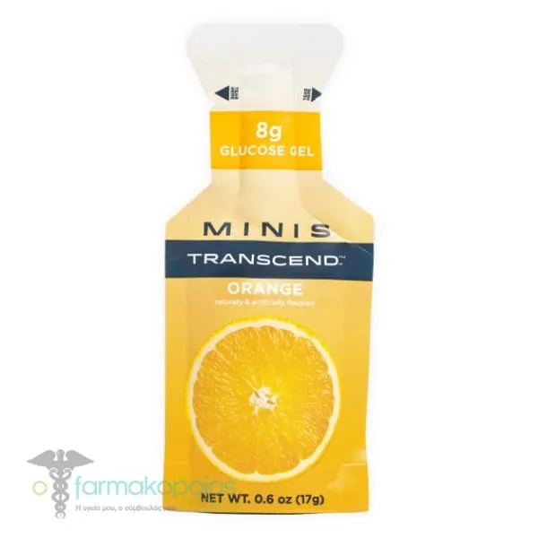 Transcend Mini Glucose Gel 8g Orange, 17g