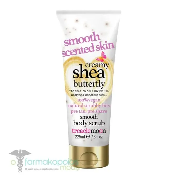 Treaclemoon Creamy Shea Butterfly Smooth Body Scrub, 225ml