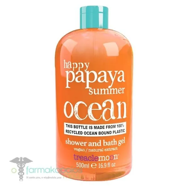 Treaclemoon Happy Papaya Summer Shower & Bath Gel, 500ml