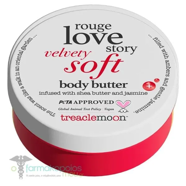 Treaclemoon Rouge Love Story Flower Body Butter, 200ml