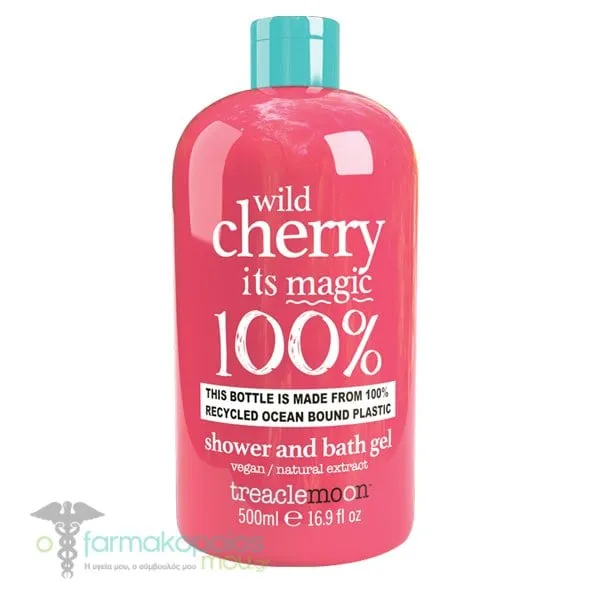Treaclemoon Wild Cherry Magic Shower & Bath Gel, 500ml
