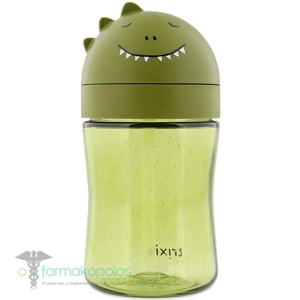 Trixie Mr. Dino Straw Cup Παιδικό Ποτηράκι με Καλαμάκι 9m+, 1τεμ