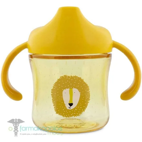Trixie Mr. Lion Sippy Cup Παιδικό Ποτηράκι με Λαβές 4m+, 1τεμ
