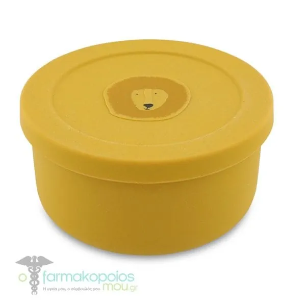 Trixie Silicone Snack Pot with Lid, 1pc - Mr. Lion