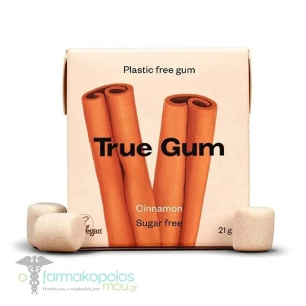 True Gum Cinnamon, 21g