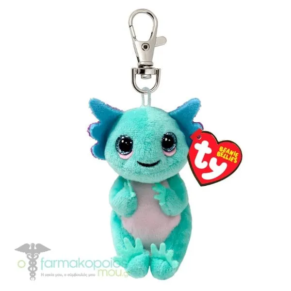 TY Beanie Bellies Clip Plush Toy-Clip 8.5cm, 1pc - Αξολότλ Alex