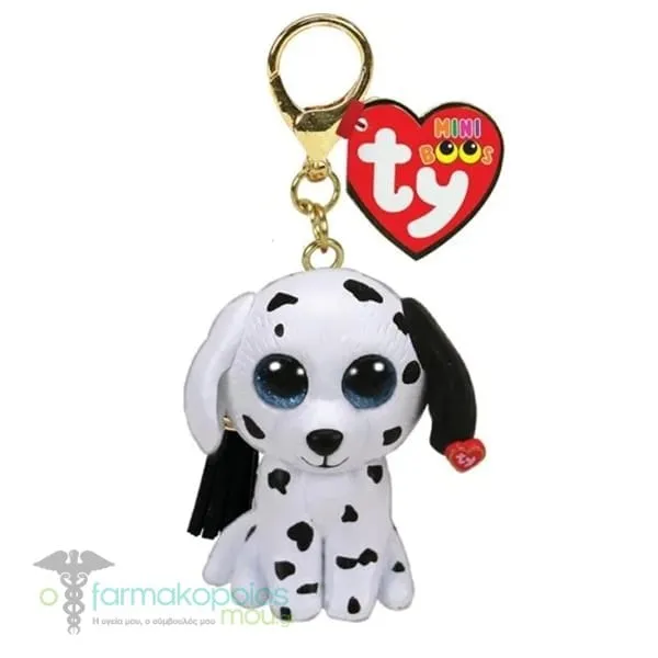 TY Mini Boos Clip Children's Toy-Clip, 1pc - Σκύλος Δαλματίας