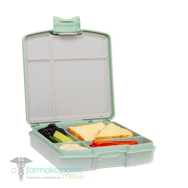 Ubbi Bento Δοχείο Φαγητού με 4 Xωρίσματα, 1τεμ - Sage