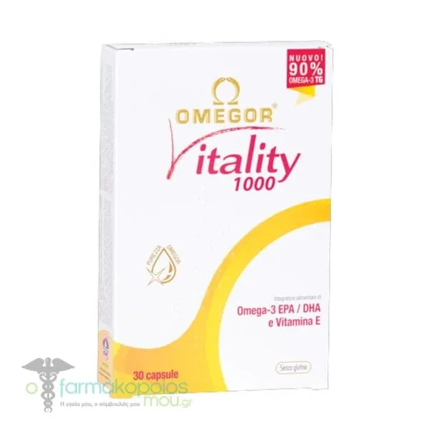 UGA Omegor Vitality 1000, 30caps