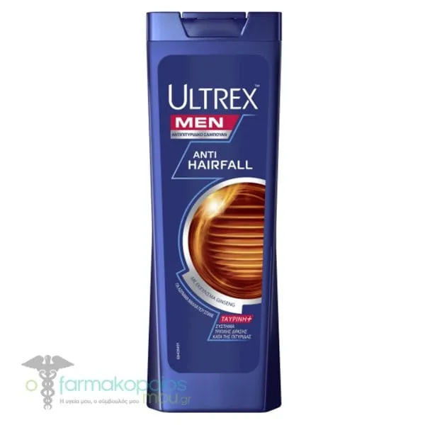 Ultrex Men Anti Hair Fall Anti-Dandruff Shampoo, 360ml