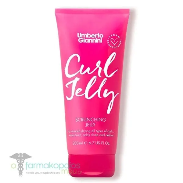 Umberto Giannini Curl Jelly Scrunching Jelly, 200ml