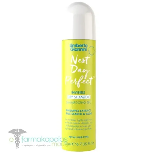 Umberto Giannini Next Day Perfect Invisible Dry Shampoo, 200ml