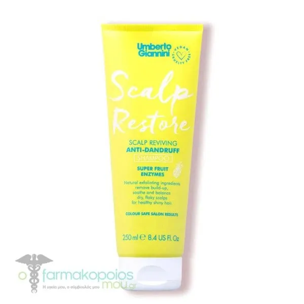 Umberto Giannini Scalp Restore Anti-Dandruff Shampoo, 250ml
