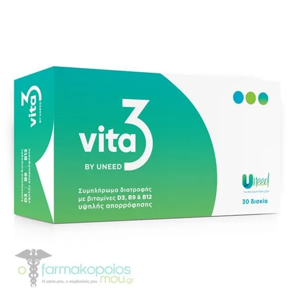 Uneed Vita 3, 30caps