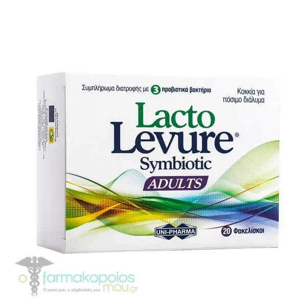Uni-Pharma LactoLevure Symbiotic Adults, 20sticks