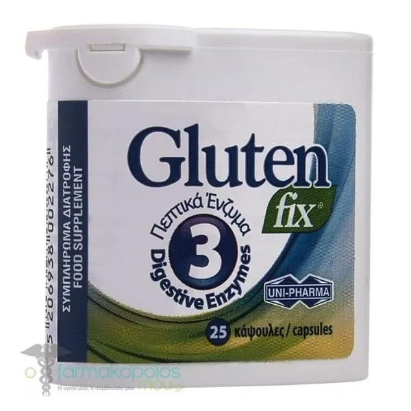 Uni-Pharma Gluten Fix, 25caps