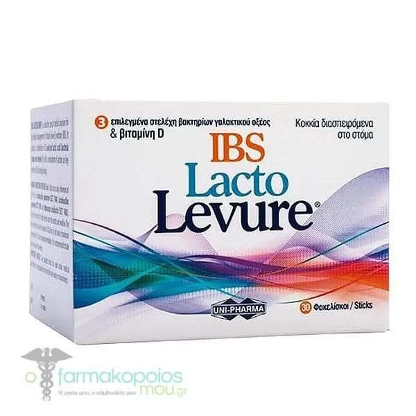 Uni-Pharma Lacto Levure IBS, 30 sachets