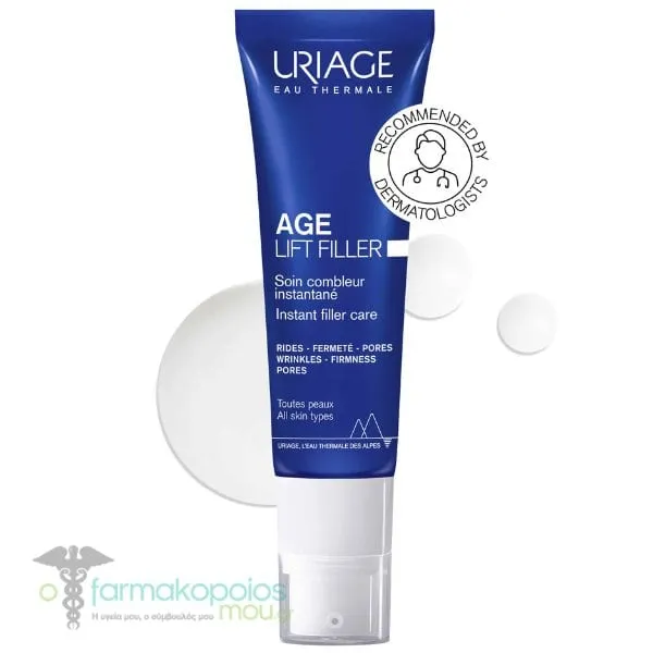 Uriage Age Lift Filler Instant Filler Care for All Skin Types, 30ml