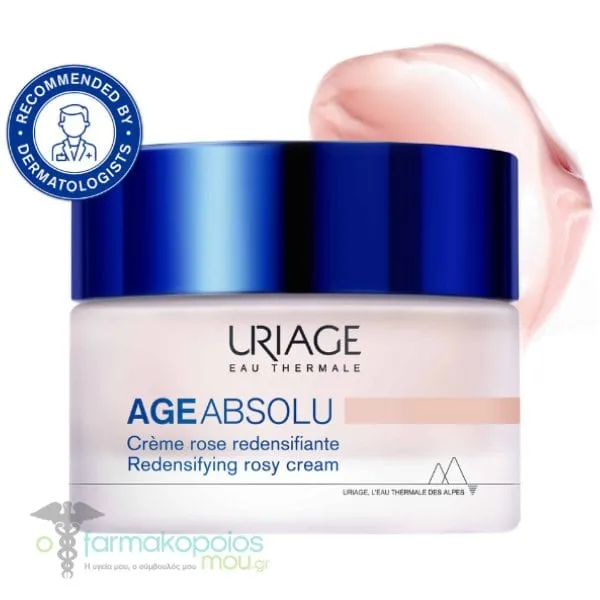Uriage AgeAbsolu Redensifying Rosy Cream, 50ml