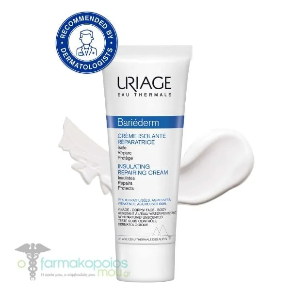 Uriage Bariederm Insulating Repairing Cream, 75ml