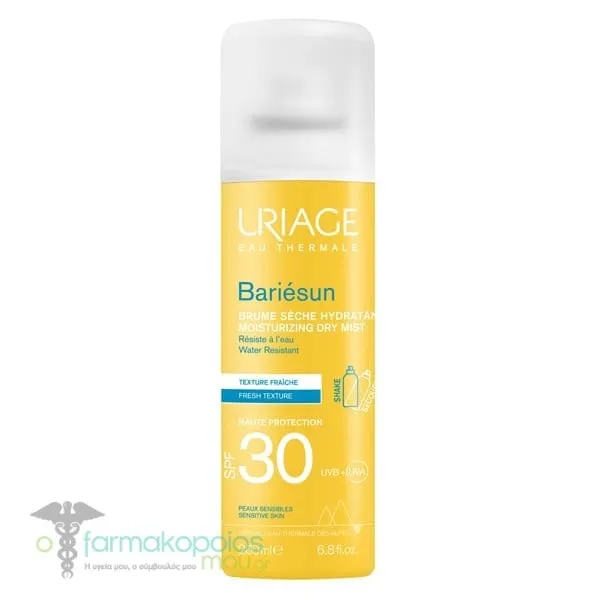 Uriage Bariesun Moisturizing Dry Mist SPF30, 200ml