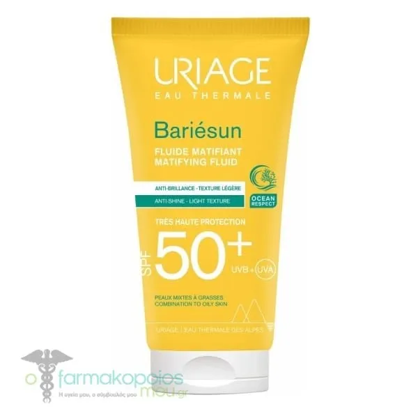 Uriage Bariesun Mat Fluide SPF50+, 50ml