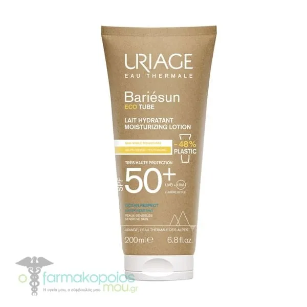 Uriage Bariesun Moisturizing Lotion Eco Tube SPF50+, 200ml