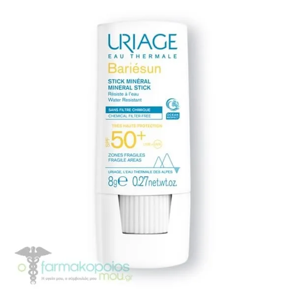 Uriage Bariesun Mineral Stick SPF50+, 8g
