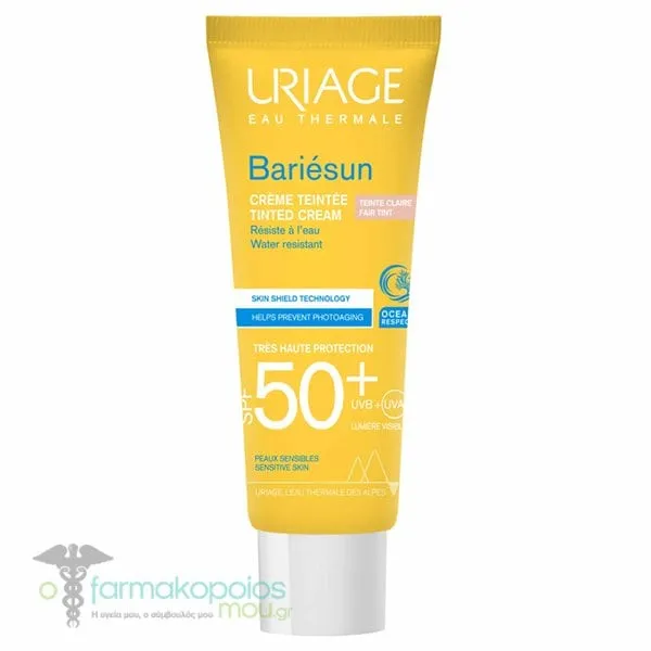 Uriage Bariesun Tinted Cream Fair Tint SPF50+, 50ml