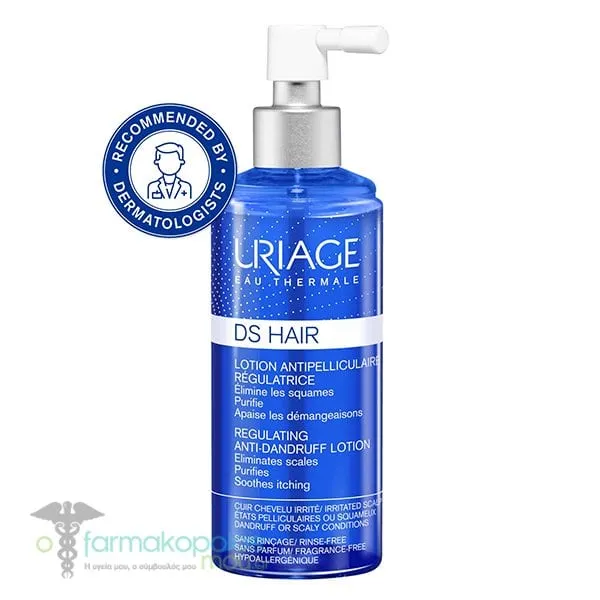 Uriage DS Lotion Spray Λοσιόν Κατά της Πιτυρίδας, 100ml