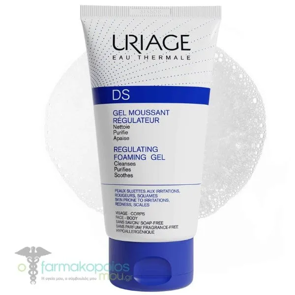 Uriage D.S Regulating Foaming Gel, 150ml