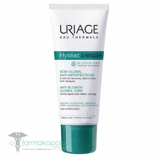 Uriage Hyseac 3-REGUL+ Anti-Blemish Global Care, 40ml