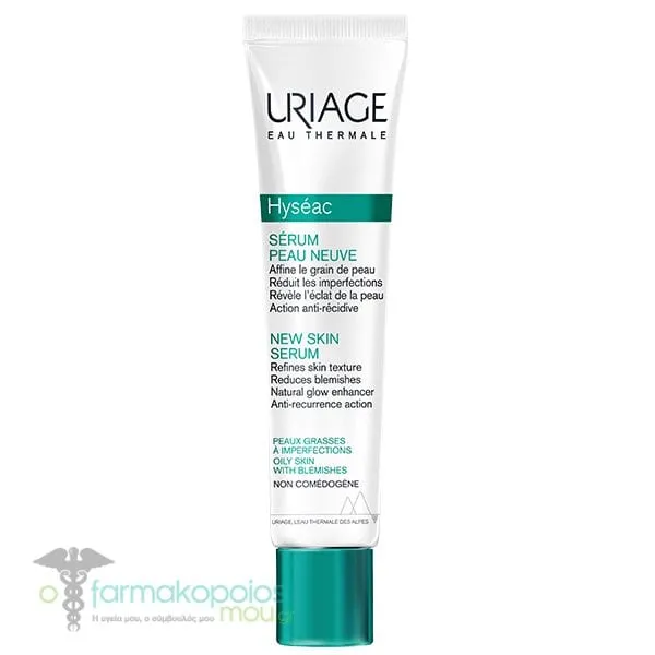 Uriage Hyseac New Skin Serum for Oily Skin with Blemishes, 40ml