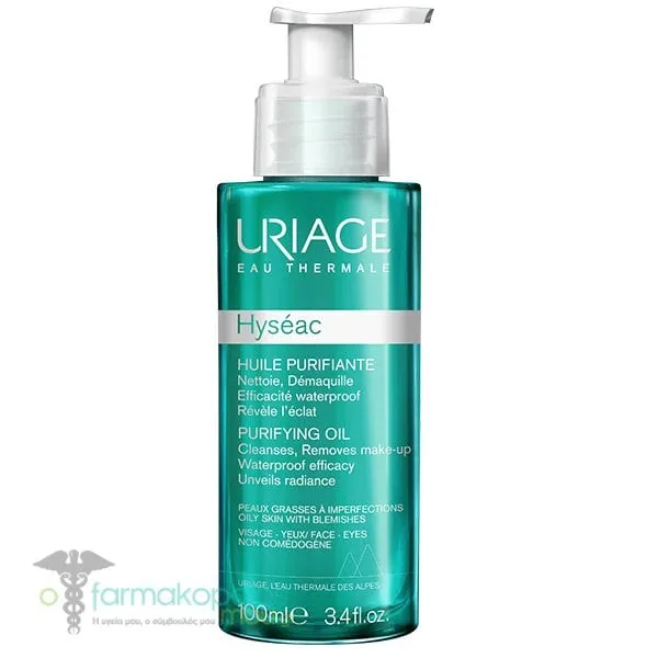 Uriage Hyseac Purifying Oil for Oily Skin with Blemishes, 100ml