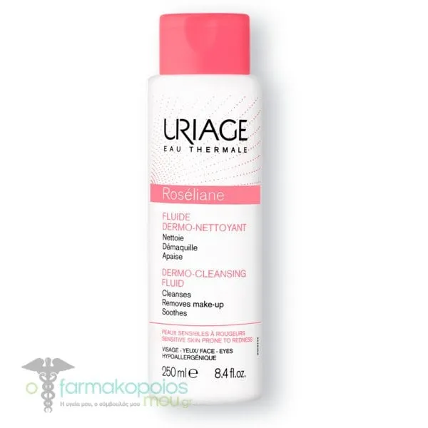Uriage Roseliane Dermo-Cleansing Fluid, 250ml
