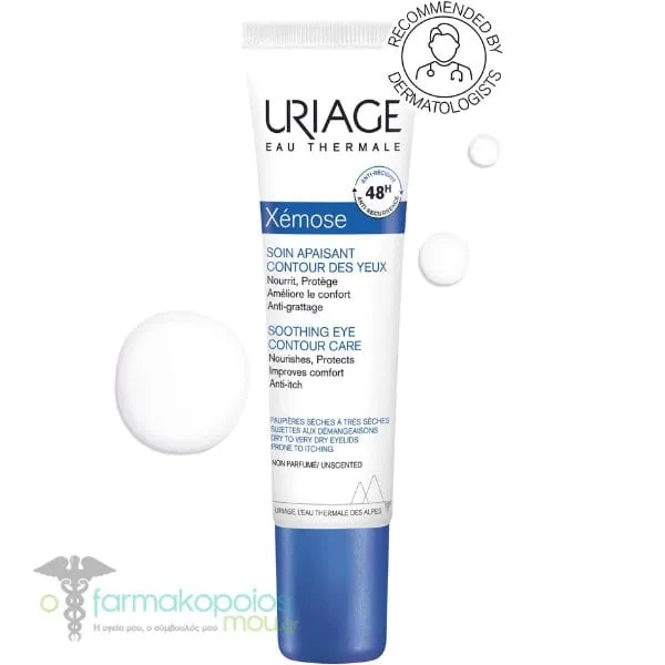 Uriage Xemose Soothing Eye Contour Care, 15ml