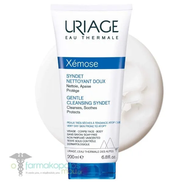 Uriage Xemose Gentle Cleansing Syndet, 200ml