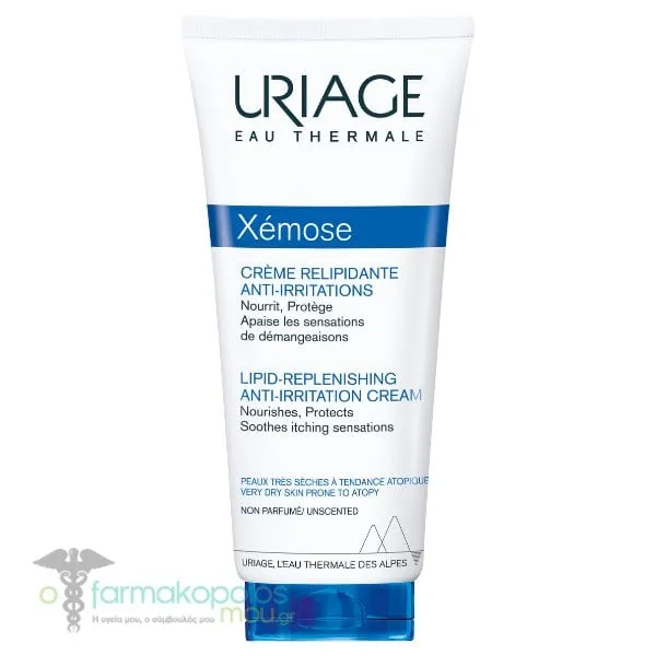 Uriage Xemose Lipid-Replenishing Anti-Irritation Cream, 200ml