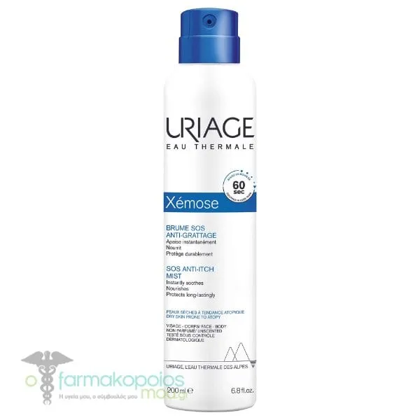 Uriage Xemose SOS Anti-Itch Mist, 200ml