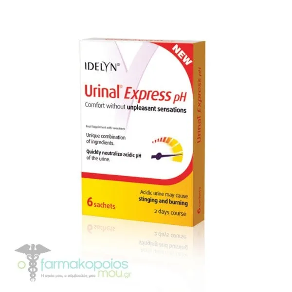 Urinal Express pH, 6 sachets