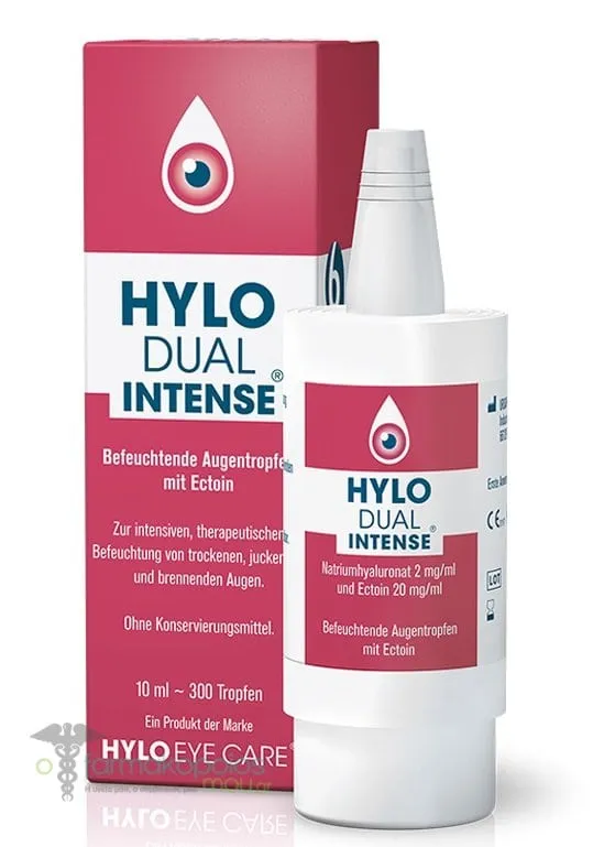 Ursapharm Hylo Dual Intense Lubricating Eye Drops, 10ml (300 drops)