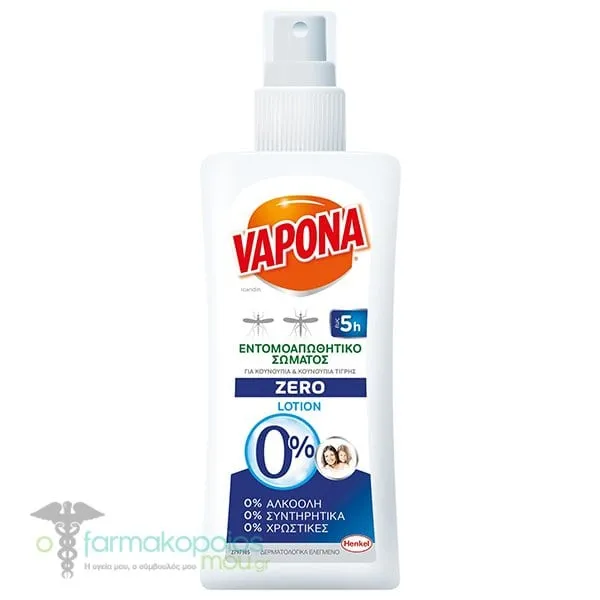 Vapona Zero Lotion 0%, 100ml