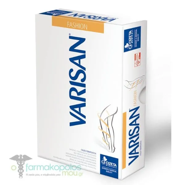 Varisan Fashion Ccl1 (18-21 mmHg) Therapeutic Compression Tights 140 DEN Class 1, 1 pair - Μπέζ