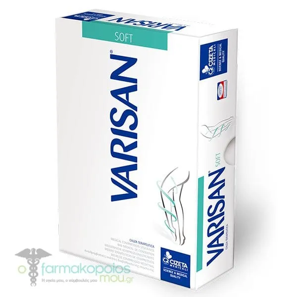 Varisan Soft Θεραπευτικό Καλσόν Διαβαθμισμένης Συμπίεσης Μπέζ, 1τεμ