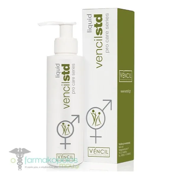 Vencil STD Liquid Υγρό Καθαρισμού για την Ευαίσθητη Περιοχή, 200ml