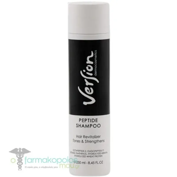 Version Derma Peptide Σαμπουάν για Τόνωση &amp; Ενδυνάμωση, 250ml